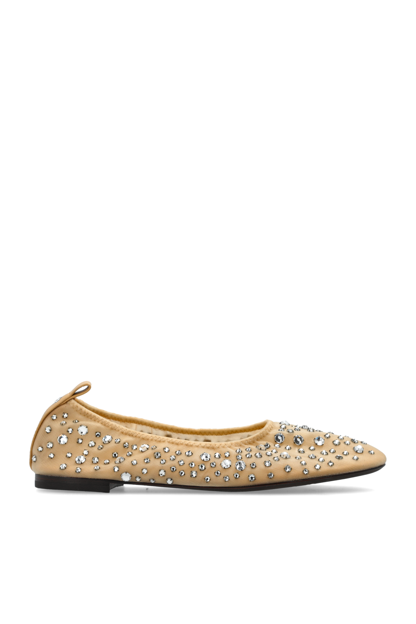 専用　新品　BRENTELLA BALLERINA ベージュ37 Tory Burch Ballerinas with shimmering crystals | Women's